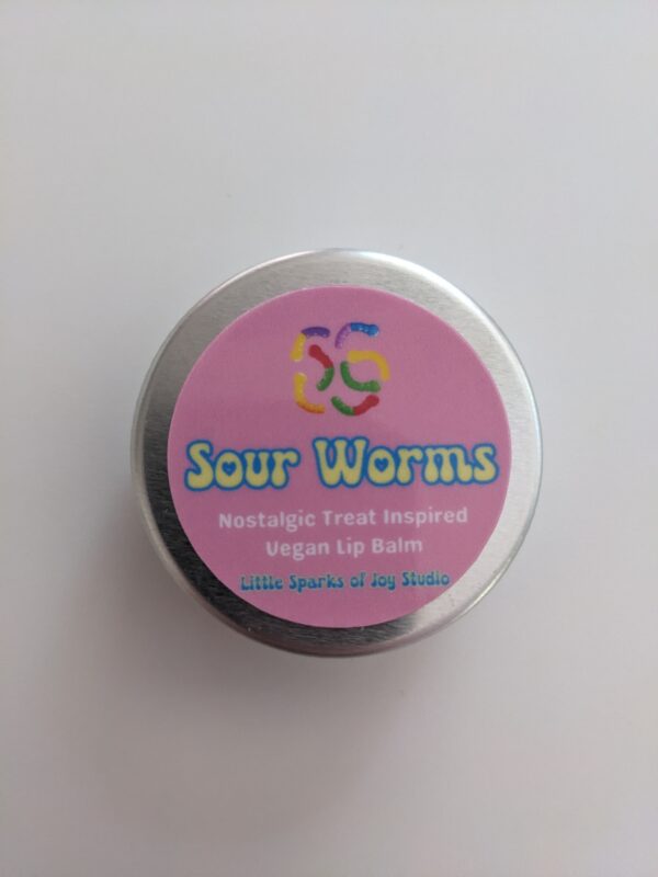 Sour Worms Lip Balm